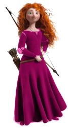 Merida in Her Pink Dress Meme Template