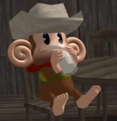 cowboy monkey Meme Template