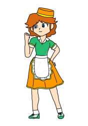 Daisy - 50s Diner Girl Meme Template