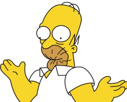 Homer mouth scrunch Meme Template