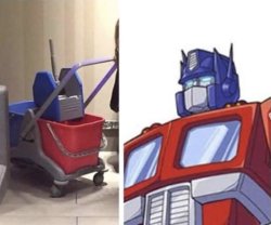 Moptimus Prime Meme Template