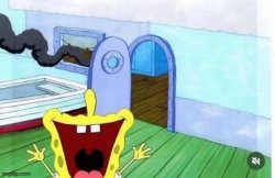 spongebob yelling Meme Template