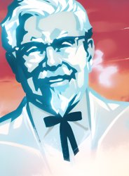 Frozen KFC Meme Template