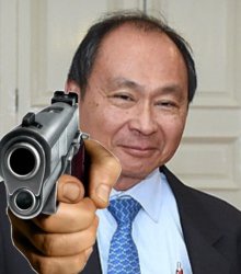 Fukuyama Gun Meme Template