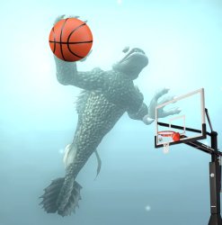 sea monster ballin' Meme Template