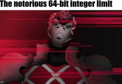 The notorious 64-bit integer limit Meme Template