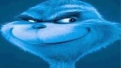 Blue grinch Meme Template