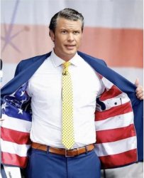 Pete Hegseth patriot Meme Template