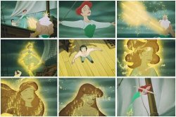 ariel turns back into a mermaid Meme Template