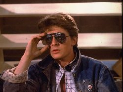 Marty Mcfly sunglasses Meme Template