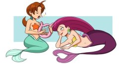 pokemon mermaids Meme Template