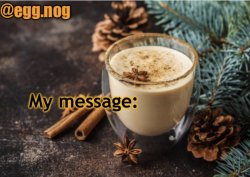 egg.nog template Meme Template