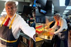 Trump Catching CEO Killer Meme Template