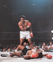 Muhammad Ali vs Sonny Liston Meme Template