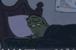 Waffle sleeping Meme Template