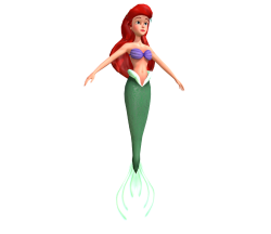 ariel waifu Meme Template