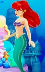 ariel waiting Meme Template