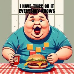 Thicc boi Meme Template