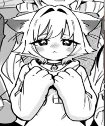 100kanojo nekonari tama catgirl Meme Template