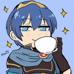 Marth sipping tea 2 Meme Template