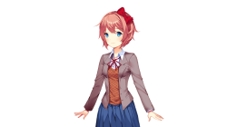 Sayori Meme Template