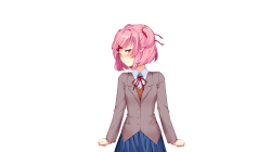 Natsuki weeping Meme Template