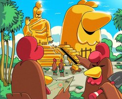 COQINU GOLD TEMPLE Meme Template