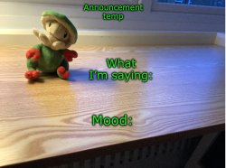 Breloom plush temp Meme Template