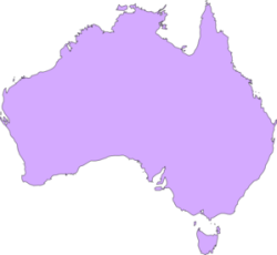 Australia purple Meme Template