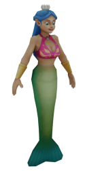 video game mermaid Meme Template