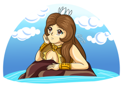 lily the mermaid Meme Template