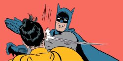 Batman slapping robin Meme Template