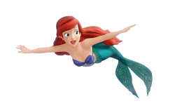 ariel jumping Meme Template