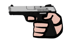 UTTP GUN Meme Template