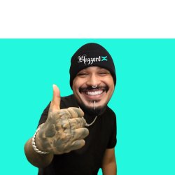 Thumbs Up Tattoo Guy Meme Template