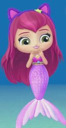hazel mermaid Meme Template