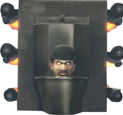 fast armored skibidi toilet Meme Template