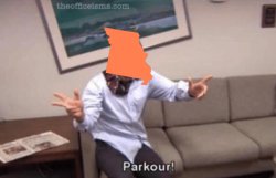 Missouri Parkour Office Meme Template