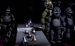 Cursed FNAF image 2 Meme Template