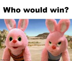 Who Would Win? (Duracell Bunny Race Version) Meme Template