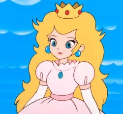 princess peach anime Meme Template