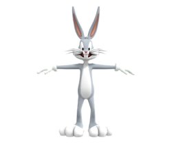 bugs bunny t pose Meme Template