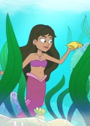 young mermaid Meme Template