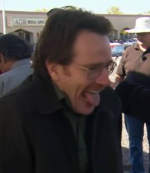 Walter White tongue Meme Template