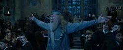 Dumbledore preocupado Meme Template