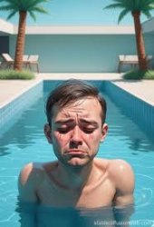 Guy Crying In The Pool Meme Template