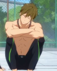 makoto sitting Meme Template