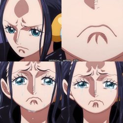 nico robin sad Meme Template