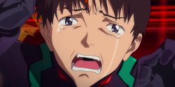 shinji crying Meme Template