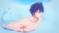 haru as a merman Meme Template